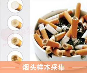 淄博烟头样本采样